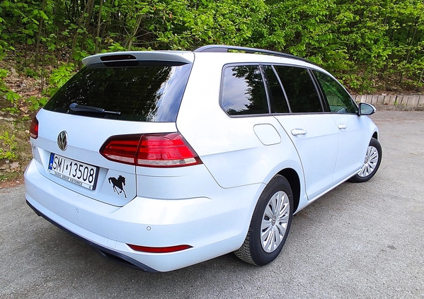 Volkswagen Golf cena 49990 przebieg: 153000, rok produkcji 2017 z Wolbrom małe 529